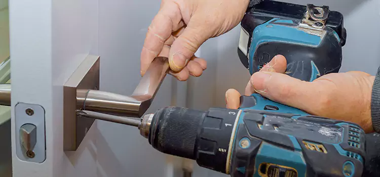 Security Door Lock Installation Linden